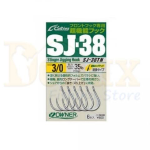 Αγκίστρια Owner Cultiva Stinger Jigging Hooks SJ-38 TN