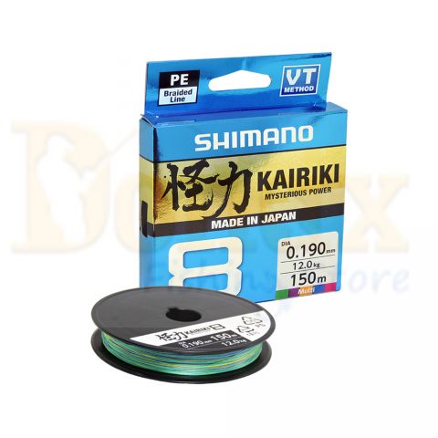 Νήμα Shimano Kairiki 8 Multi Color 300m