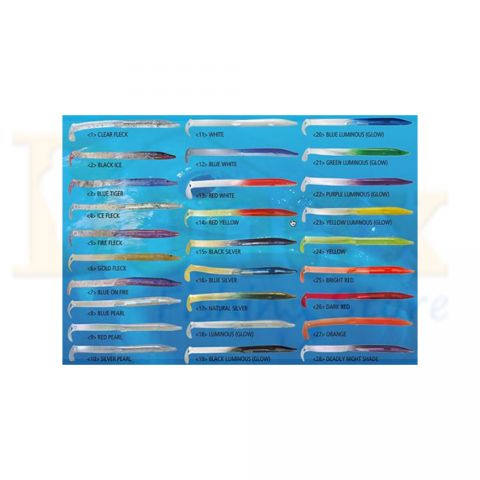 Σιλικονούχα Χελάκια Red Gill Original Flasher 7cm