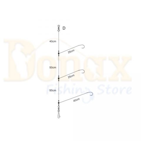 Αρματωσιές Καθέτων UNO Με Cross Χάνδρες 3 ΑΓΚ.