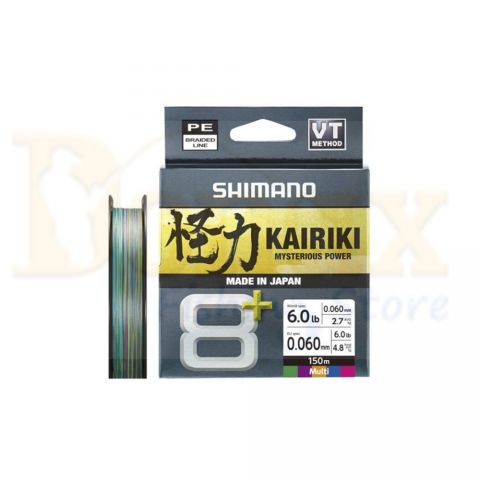 Νήμα Shimano Kairiki 8+ Multi Color 300m