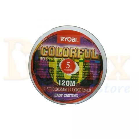 Νήμα Ryobi Colorfull 8Braid 120m