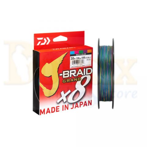 Daiwa J-Braid Grand X8 Multicolor