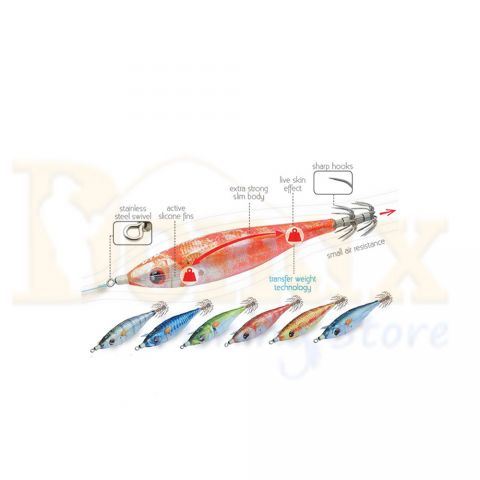 Καλαμαριέρες DTD Ballistic Real Fish 3.0B