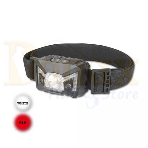 Φακός Κεφαλής Alpin (μπαταρίας) 220Lm Sensor SMD Red + Ένδειξη Μπαταρίας