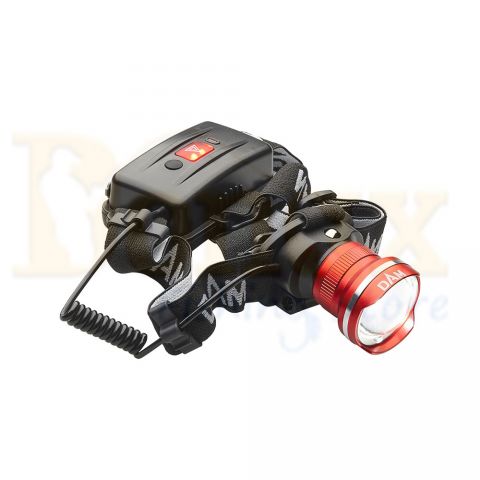 DAM Φακός Κεφαλής Επαναφορτιζόμενος Sandman Headlamp 600 Lumens