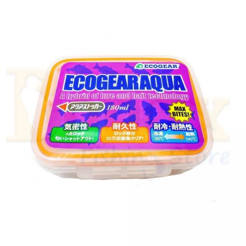 Ecogear Aqua Stocker Storage Box 180ml - Στεγανό Δοχείο Δολωμάτων