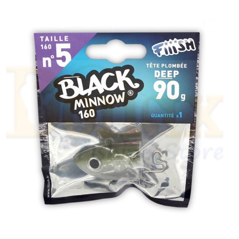 Jig Heads Fiiish Black Minnow No5