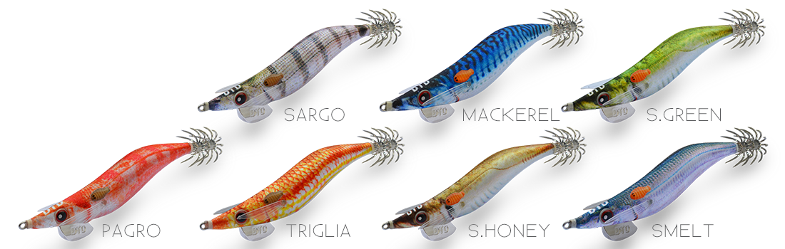 Καλαμαριέρες DTD Real Fish Egi 3.0