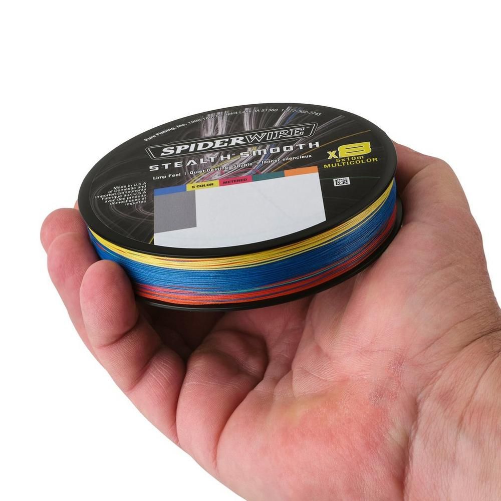 Spiderwire Stealth Smooth x8 PE Braid Multicolor