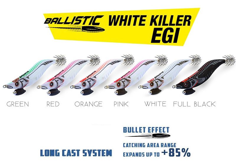 DTD Ballistic White Killer Egi 3.0