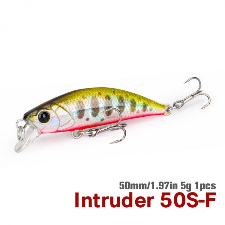 TSURINOYA INTRUDER 50S 5g Sinking Minnow