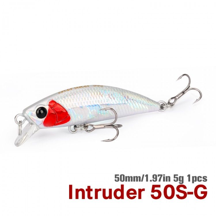 TSURINOYA INTRUDER 50S 5g Sinking Minnow