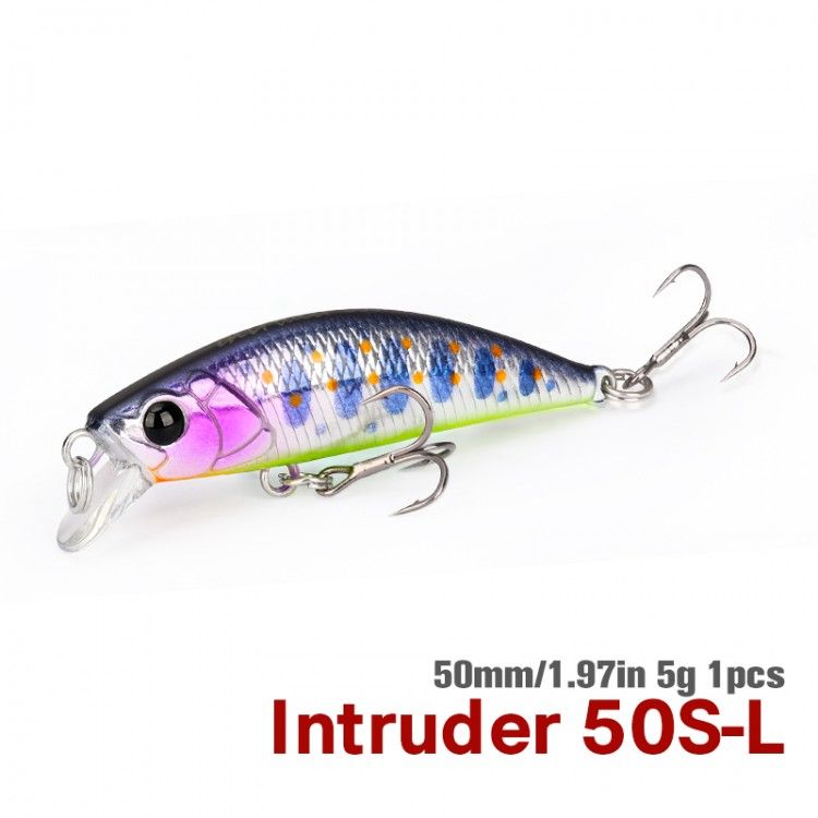 TSURINOYA INTRUDER 50S 5g Sinking Minnow