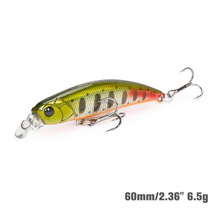 TSURINOYA INTRUDER 60S Sinking Minnow 6.5g