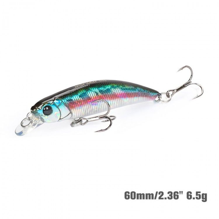 TSURINOYA INTRUDER 60S Sinking Minnow 6.5g