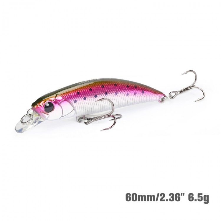 TSURINOYA INTRUDER 60S Sinking Minnow 6.5g