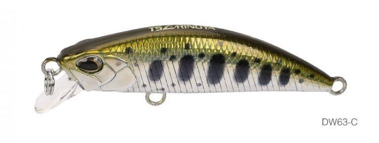 TSURINOYA DW63 50mm 5g Sinking Minnow