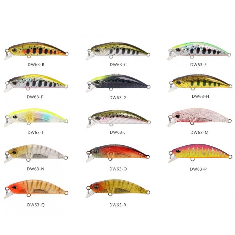 TSURINOYA DW63 50mm 5g Sinking Minnow