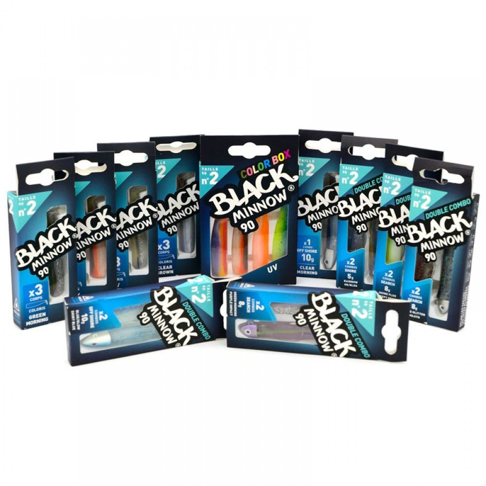 Σιλικόνες Fiiish Black Minnow No2 90mm 