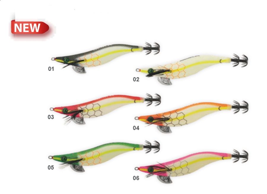 Tubertini Seika Squid Jig LUNA VERDE EGI ULTRA SHALLOW 3.5